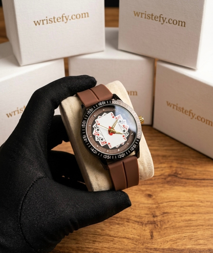 POKER CARD ROTATING DIAL