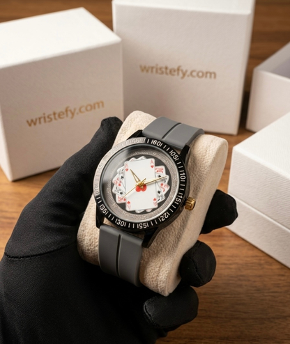 POKER CARD ROTATING DIAL